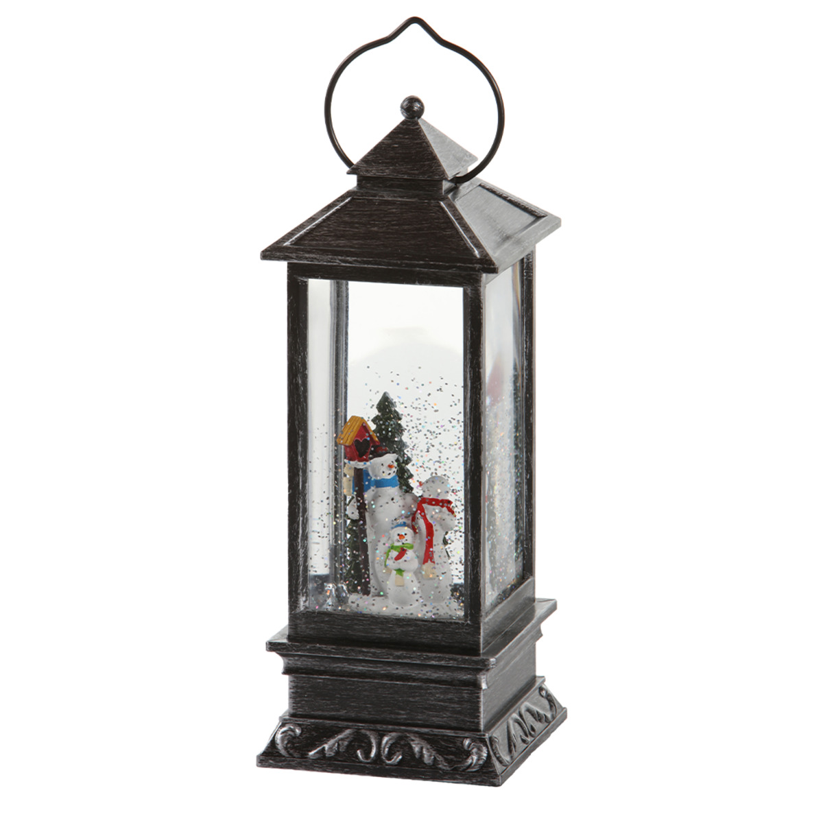 Bild 1 von Flower Power LED-Schneelaterne Snowing schmal