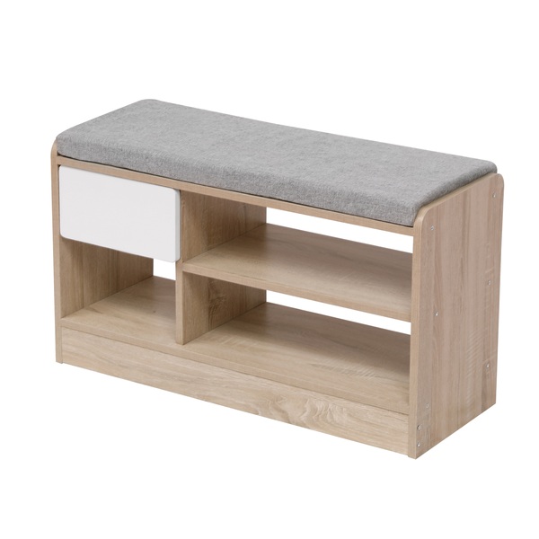 Bild 2 von Happy Home Sitzbank Mit Schuhablage HFH24-HOL Holz