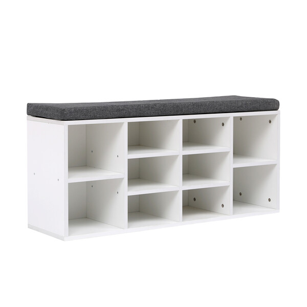 Bild 4 von Happy Home Sitzbank Mit Schuhablage HFH26-WEI weiß