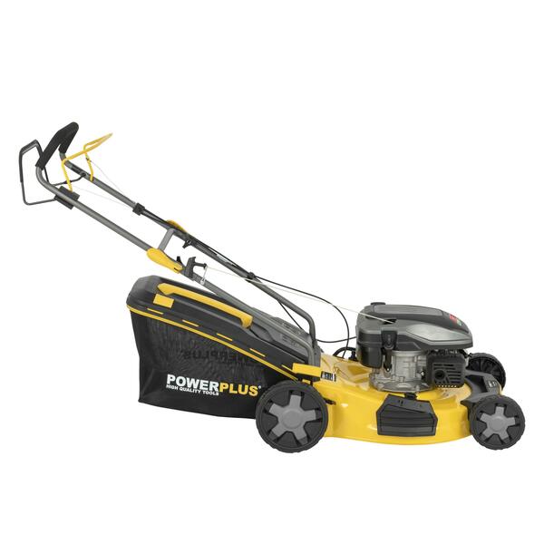 Powerplus Rasenmäher 170ccmMotor 51cm Schnittbreite mit Radantrieb
