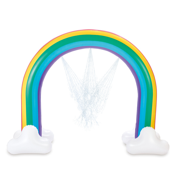 Bild 2 von 'Summer Waves Kinder Wassersprinkler Gartendusche Regenbogen bunt 79 x 251 x 190 cm