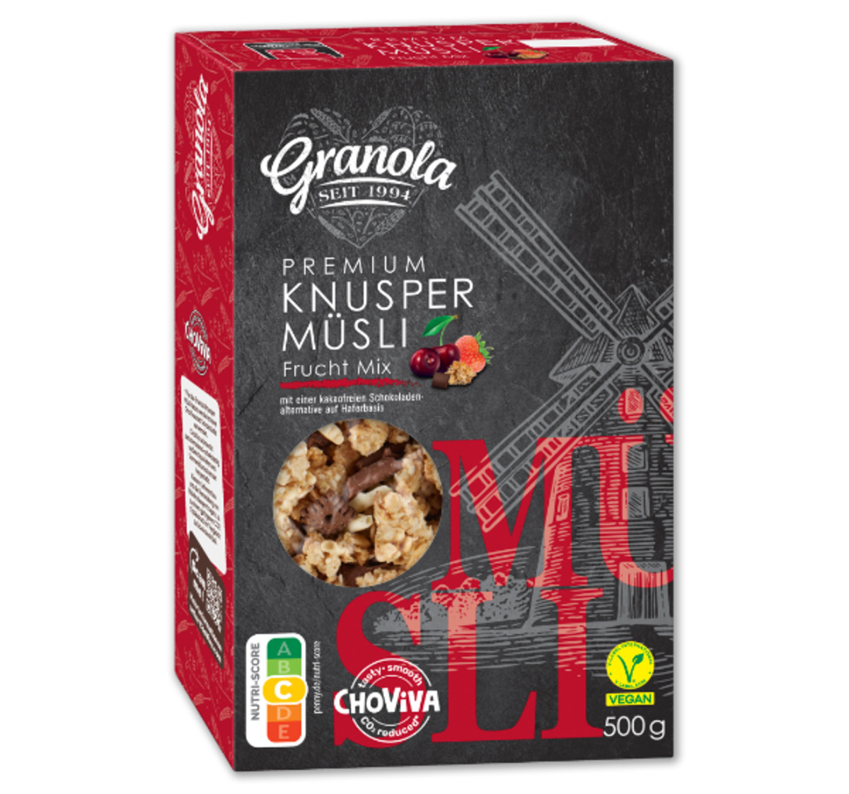 Bild 1 von GRANOLA Knuspermüsli mit ChoViva*