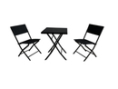 Bild 2 von Happy Home 3 tlg. Bistro Set HGE46-SCH schwarz