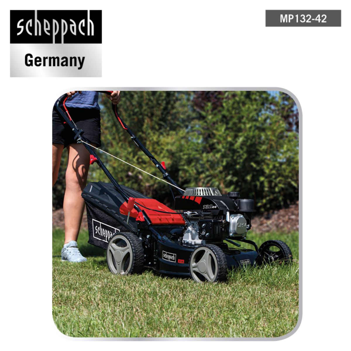 Bild 4 von Scheppach Benzin-Rasenmäher MP132-42