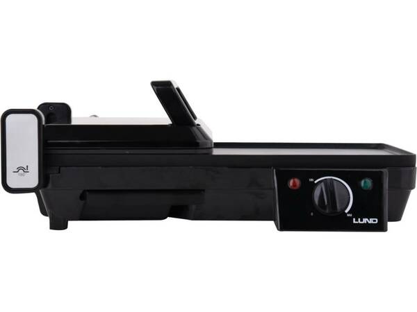 Bild 2 von Lund 2in1 Elektro-Tisch/Kontaktgrill Grillfläche 40,5X25cm 2000W