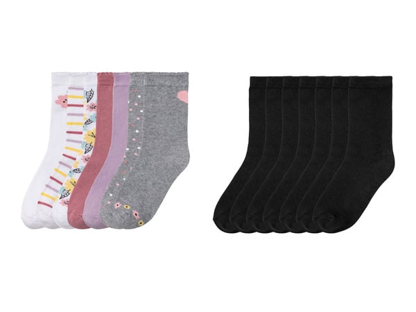 Bild 1 von pepperts!® Kinder Socken, 7 Paar, mit Bio-Baumwolle