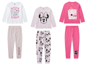 Kleinkinder/Kinder Mädchen Pyjama mit Textildruck