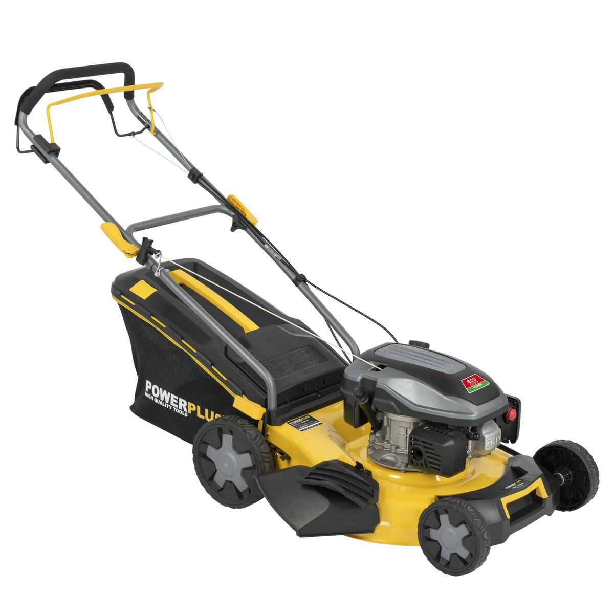 Bild 1 von Powerplus Rasenmäher 170ccm-Motor  -  51cm Schnittbreite – mit Radantrieb