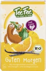 TeeFee Bio-Kräutertee Guten Morgen Honigbuschtee mit Orange