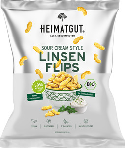 Heimatgut Bio Linsen Flips Sour Cream Style