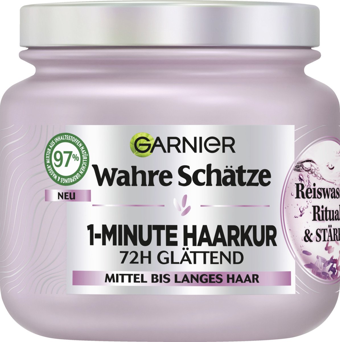 Bild 1 von Garnier Wahre Schätze 1-Minute Haarkur Reiswasser Ritual