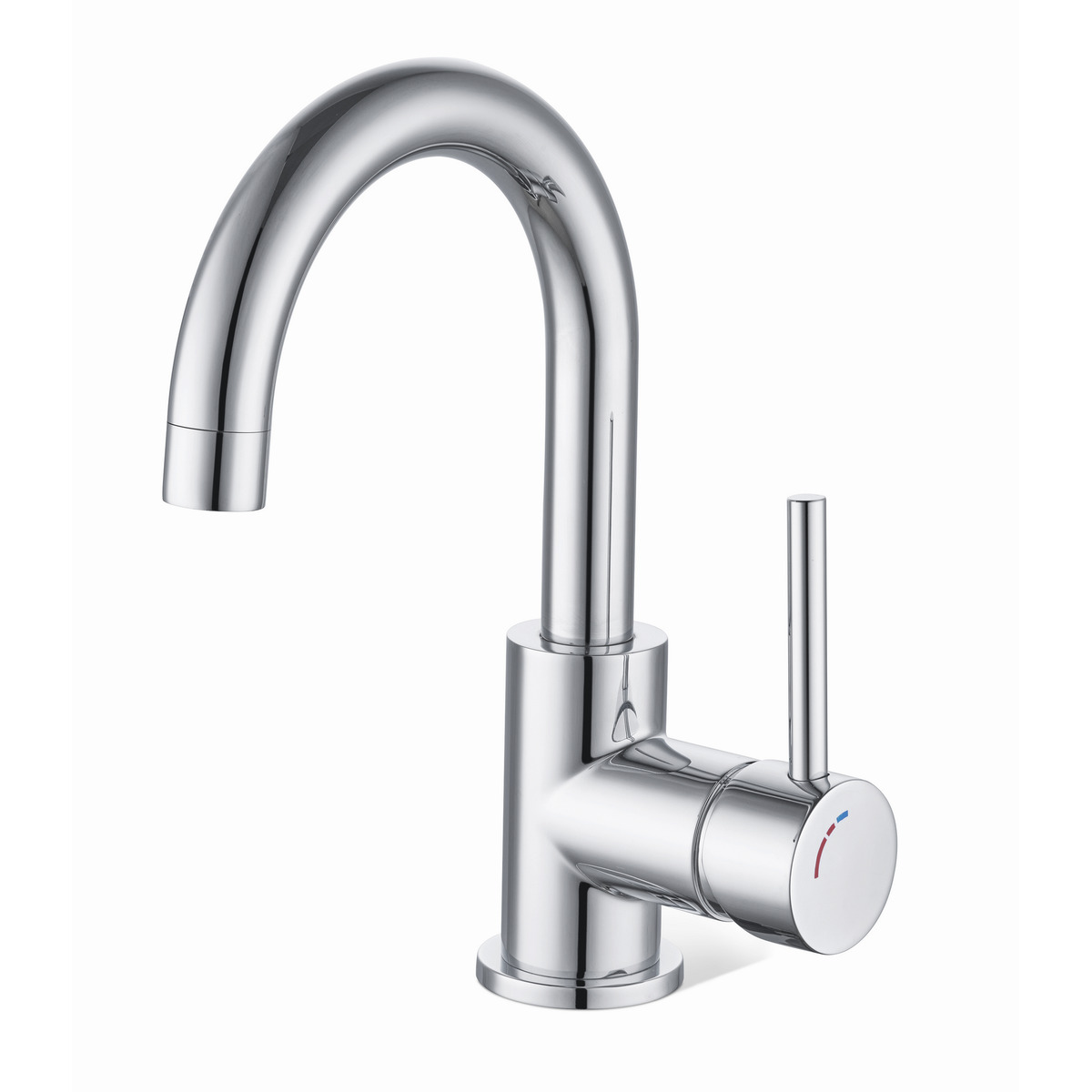 Bild 1 von Waschtischarmatur chromfarben mit Kaltstart