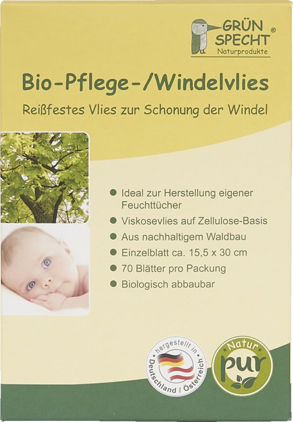 Bild 1 von GRÜNSPECHT Bio-Pflege-/Windelvlies