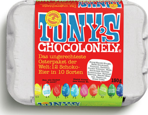 Tony’s Chocolonely Schokoladen Ostereier Box