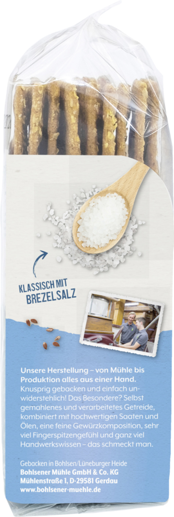 Bild 3 von Bohlsener Mühle Bio Snäckebrot Laugen & Brezelsalz Bioland