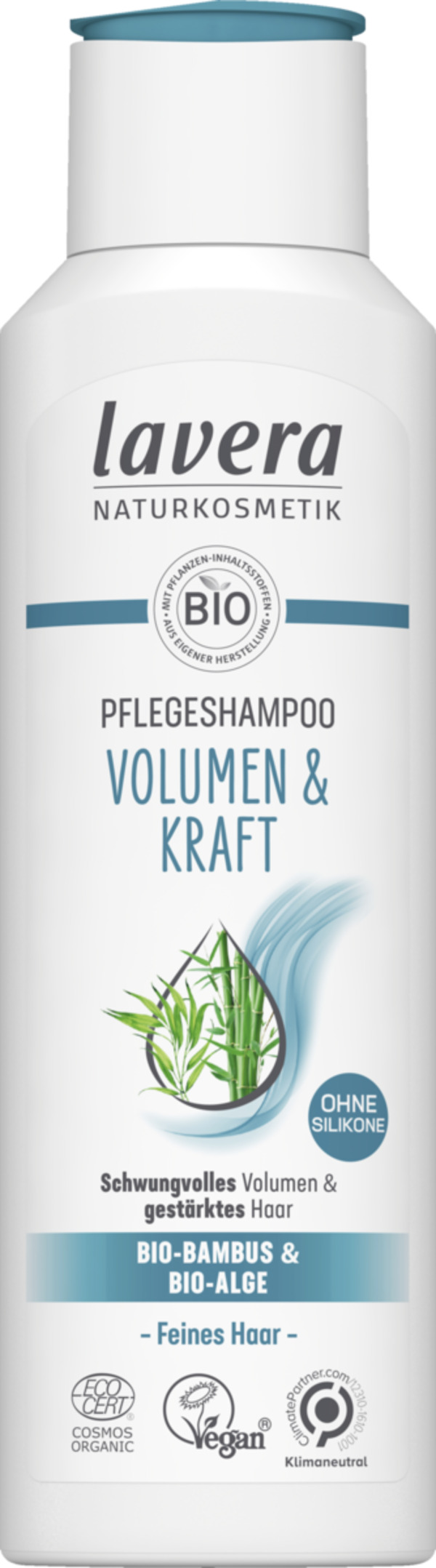 Bild 1 von lavera Pflegeshampoo Volumen & Kraft