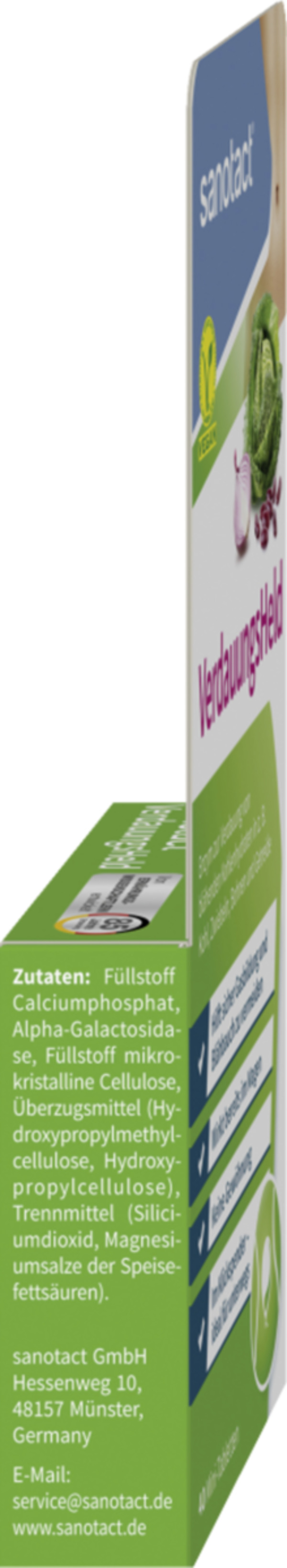 Bild 3 von sanotact® Verdaungsheld Mini-Tabletten