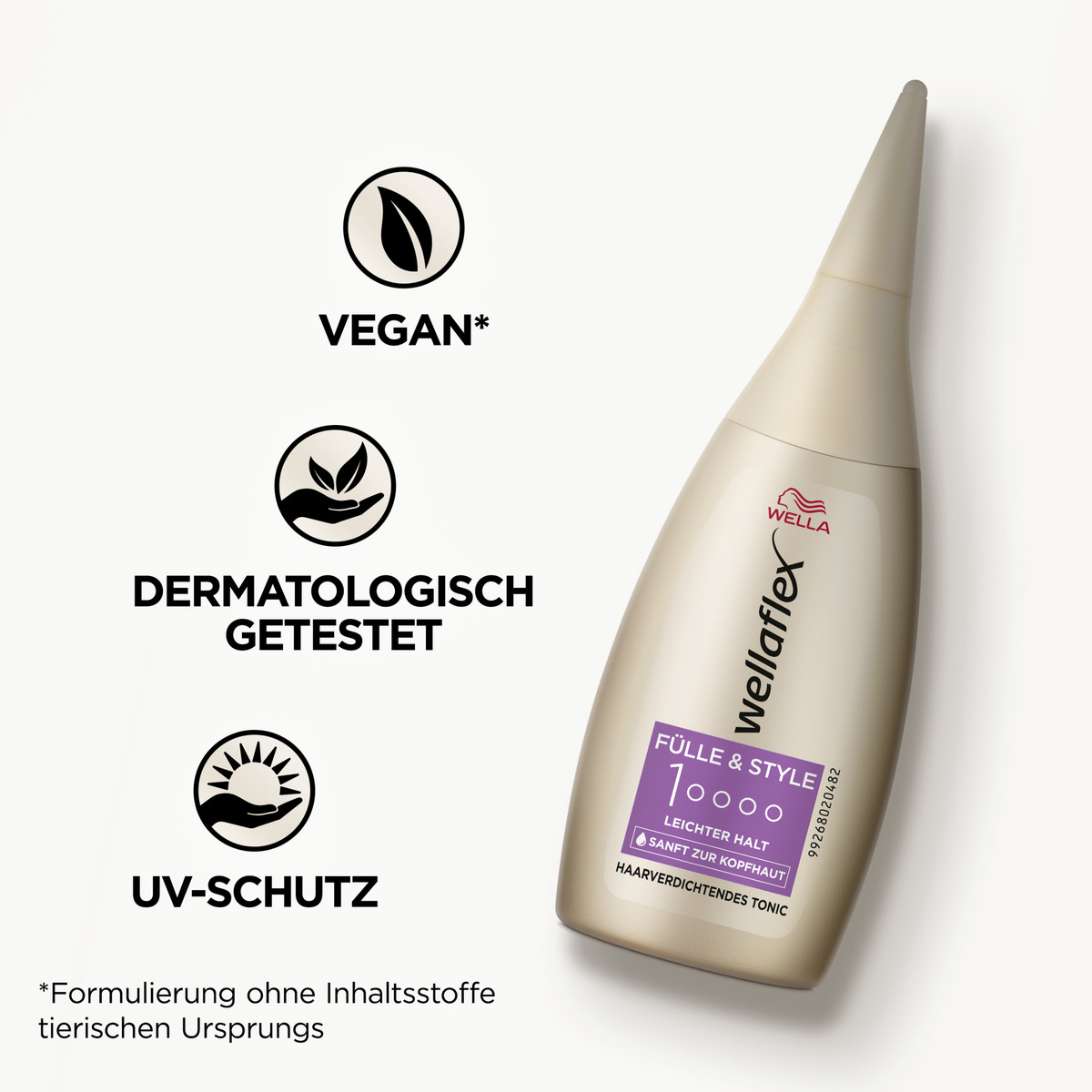 Bild 4 von Wella Wellaflex Fülle & Style Haarverdichtendes Tonic