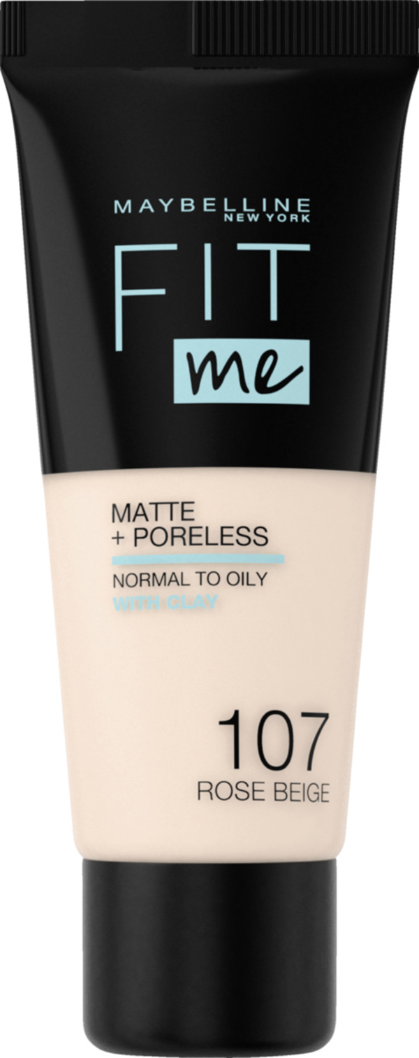 Bild 1 von Maybelline Fit Me Matte & Poreless Make Up 107 Rose Bei 5.56 EUR/30 ml