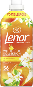 Lenor Weichspüler Orange & Verbena Flasche 56WL