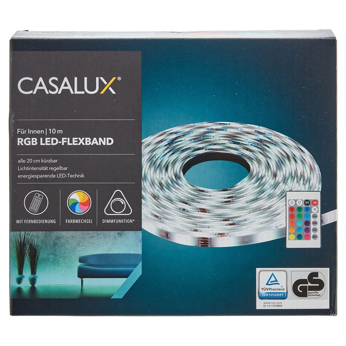 CASALUX RGBLEDStreifen, 10 m von ALDI SÜD ansehen!