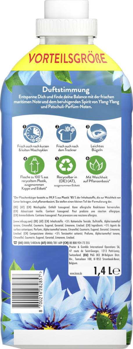 Bild 4 von Lenor Meeresbrise Weichspüler 56WL