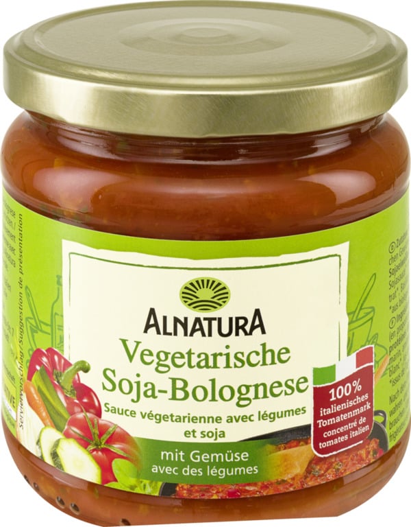 Bild 1 von Alnatura Bio Vegetarische Soja Bolognese