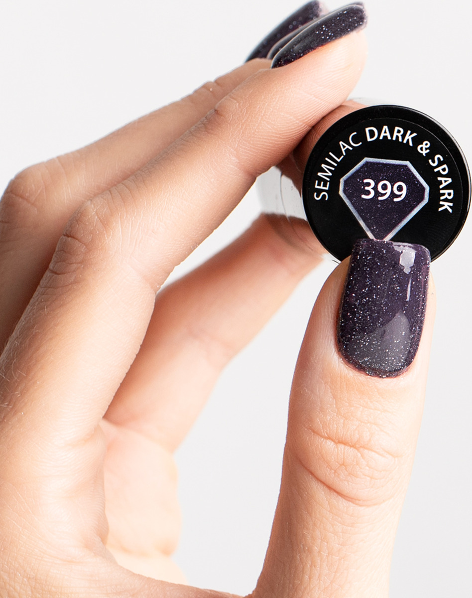 Bild 2 von Semilac UV-Nagellack 399 Dark & Spark