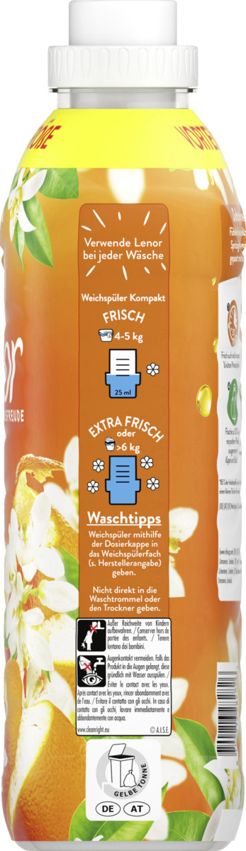 Bild 2 von Lenor Weichspüler Orange & Verbena Flasche 56WL