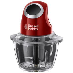 Russell Hobbs Multi-Zerkleinerer 24660-56 rot schwarz Kunststoff Glas B/H/T: ca. 18x23x16 cm