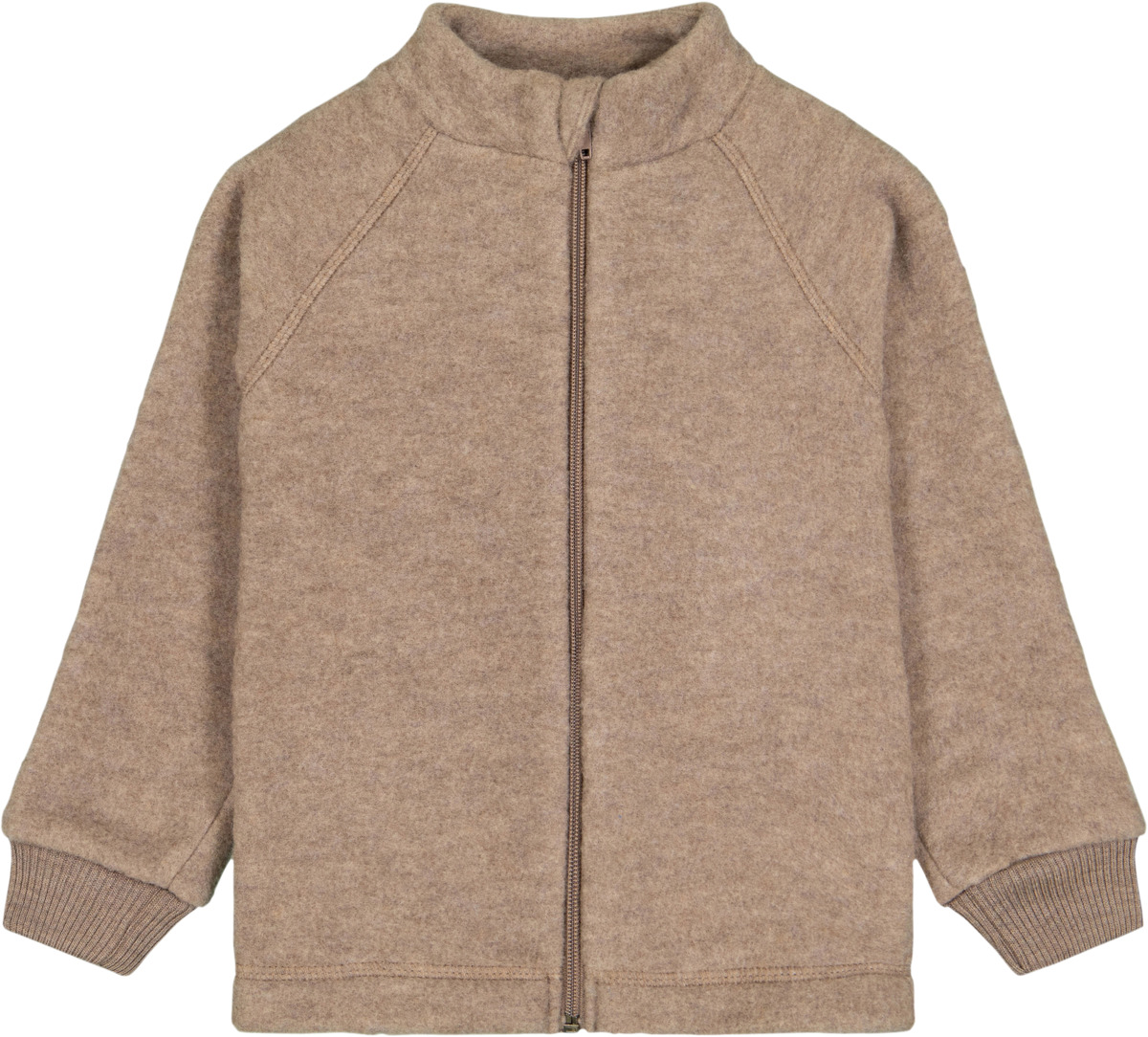 Bild 1 von Mikk-Line Jacke mit Merinowolle, beige, Gr. 98/104