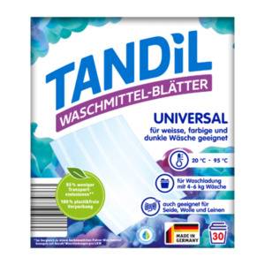 TANDIL Waschmittel-Blätter Universal