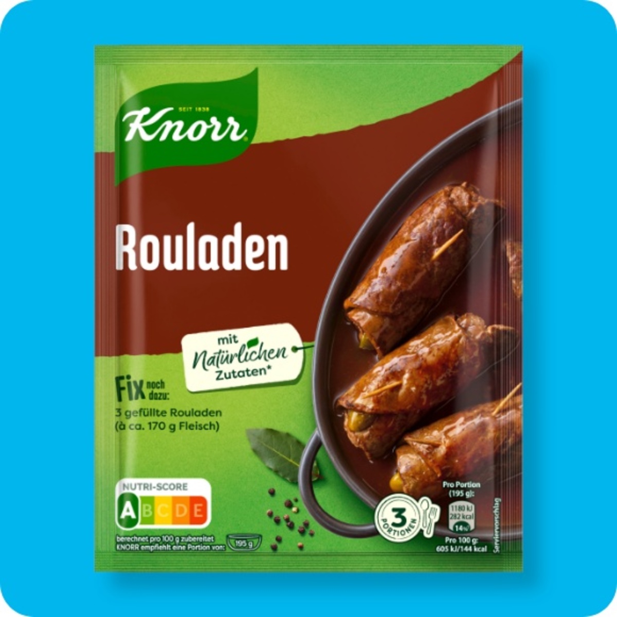 Bild 1 von Fix KNORR® Rouladen je 31-g-Packung