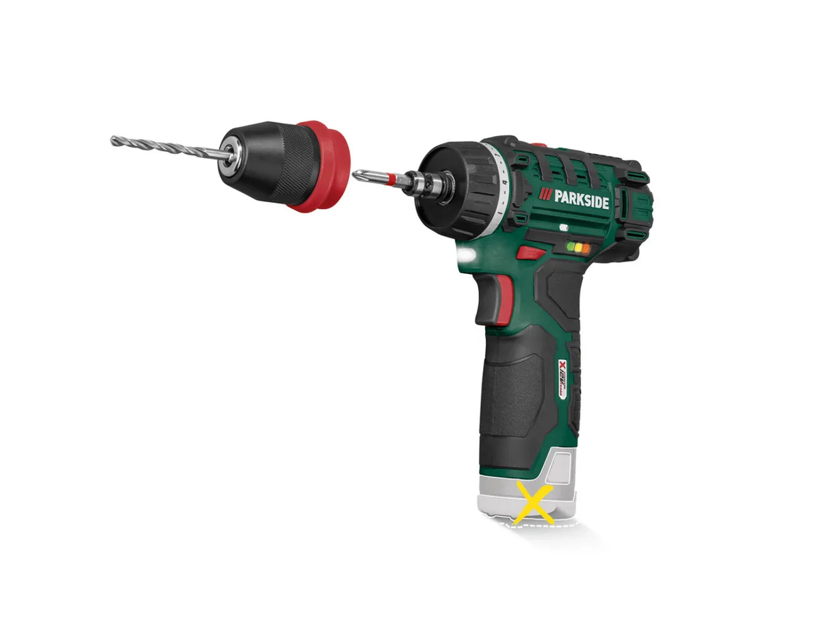 Bild 1 von PARKSIDE® Akku-Bohrschrauber, 
         Stück