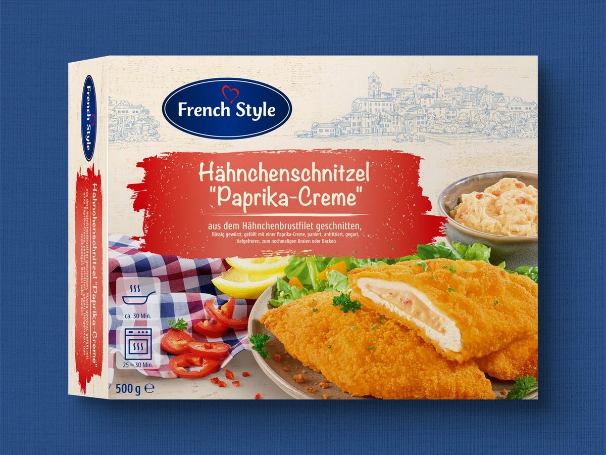 Bild 1 von French Style Hähnchenschnitzel, 
         500 g