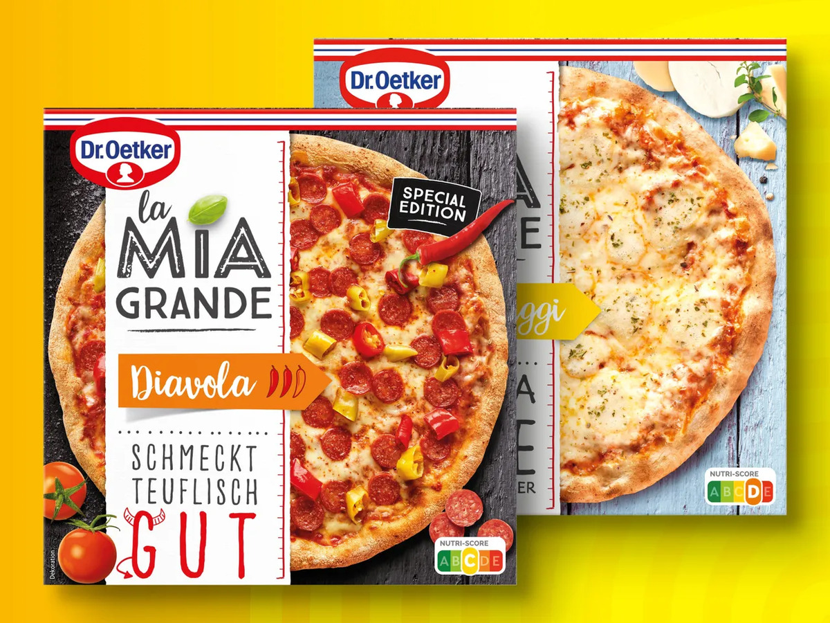 Bild 1 von Dr. Oetker La Mia Grande, 
         400/410/415/380/360 g