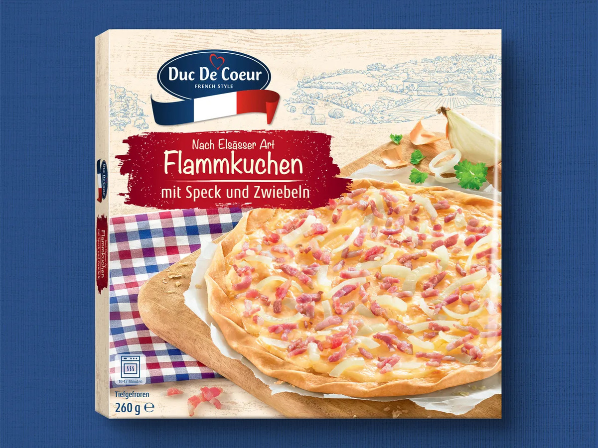 Bild 1 von Duc de Coeur Flammkuchen, 
         260/280/270 g