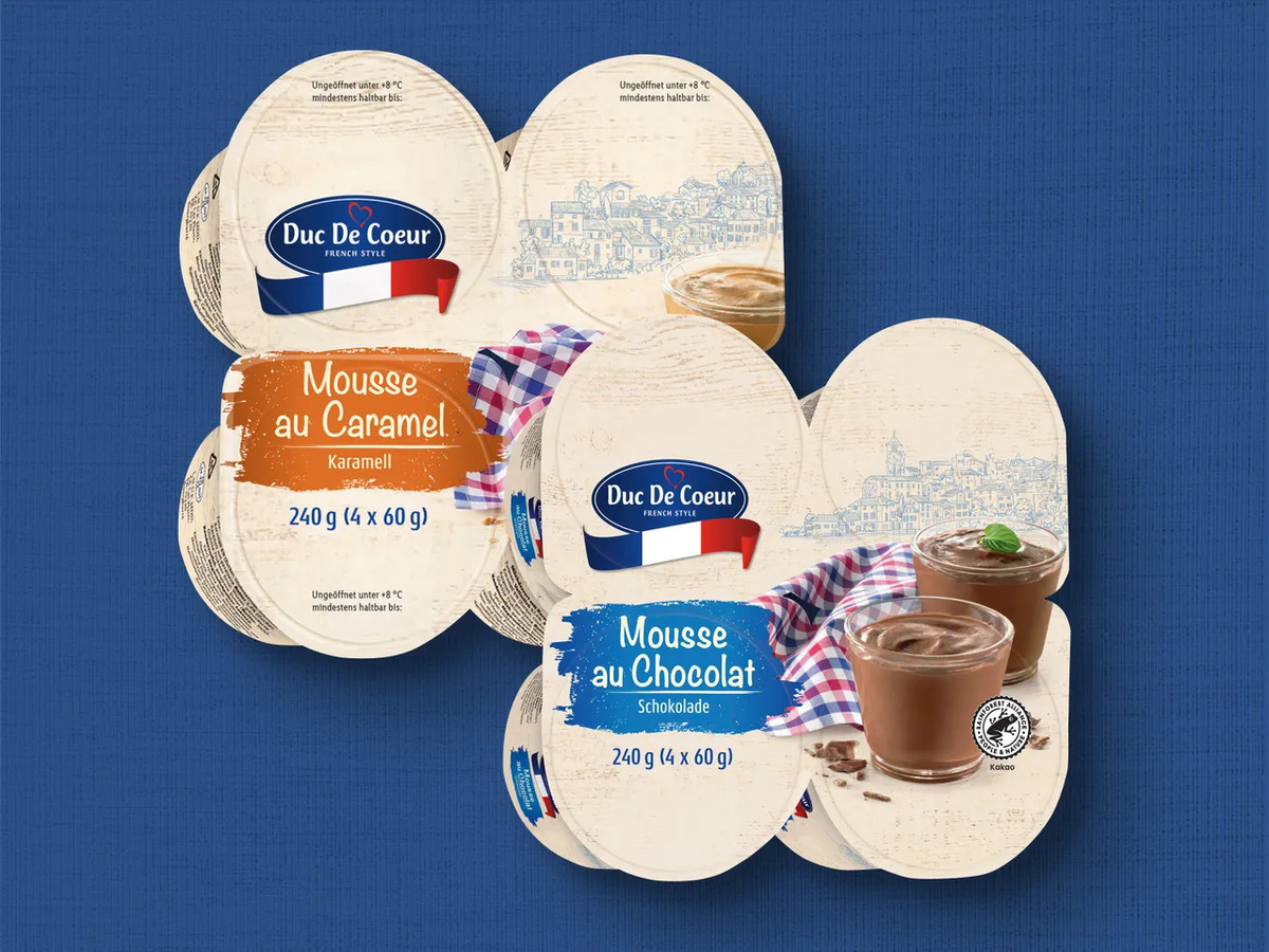 Bild 1 von Duc de Coeur Mousse, 
         4x 60 g