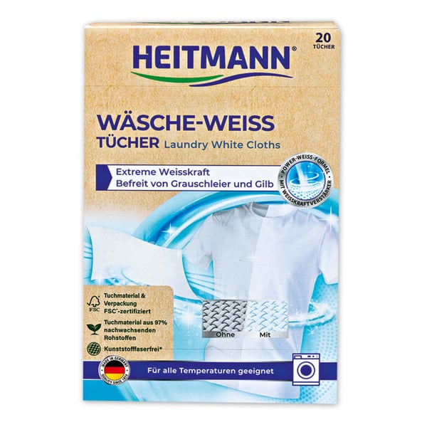 Bild 1 von Heitmann Wäsche Weiß Tücher