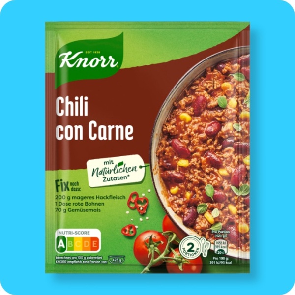 Bild 1 von Fix KNORR® Chili con Carne je 33-g-Packung