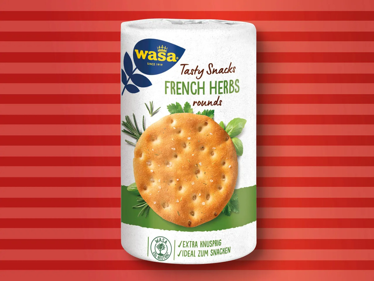 Bild 1 von Wasa Tasty Snacks, 
         190/180/150/235/205 g