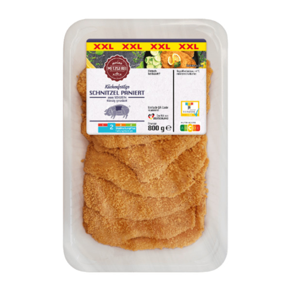 Bild 2 von MEINE METZGEREI Schnitzel paniert XXL
