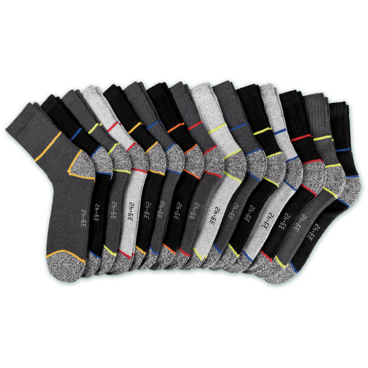 Bild 1 von Toptex Pro Kurzschaft-Arbeitssocken 15 Paar