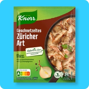 Fix KNORR® Geschnetzeltes Züricher Art je 54-g-Packung