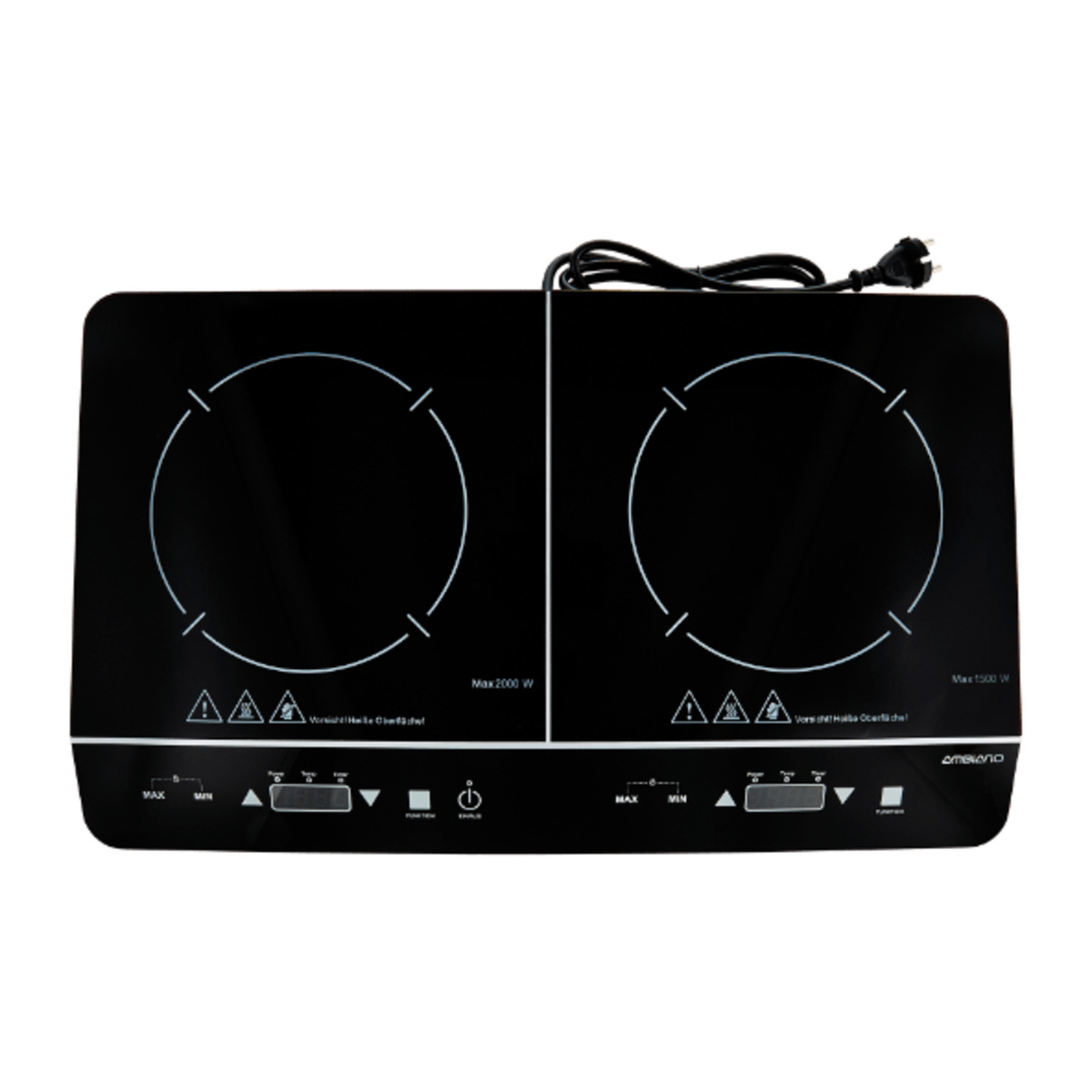 Bild 2 von AMBIANO Doppel-Induktionskochplatte