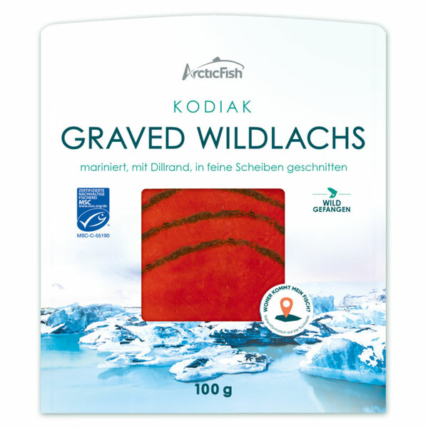 Bild 1 von Arctic Fish Kodiak Graved Wildlachs