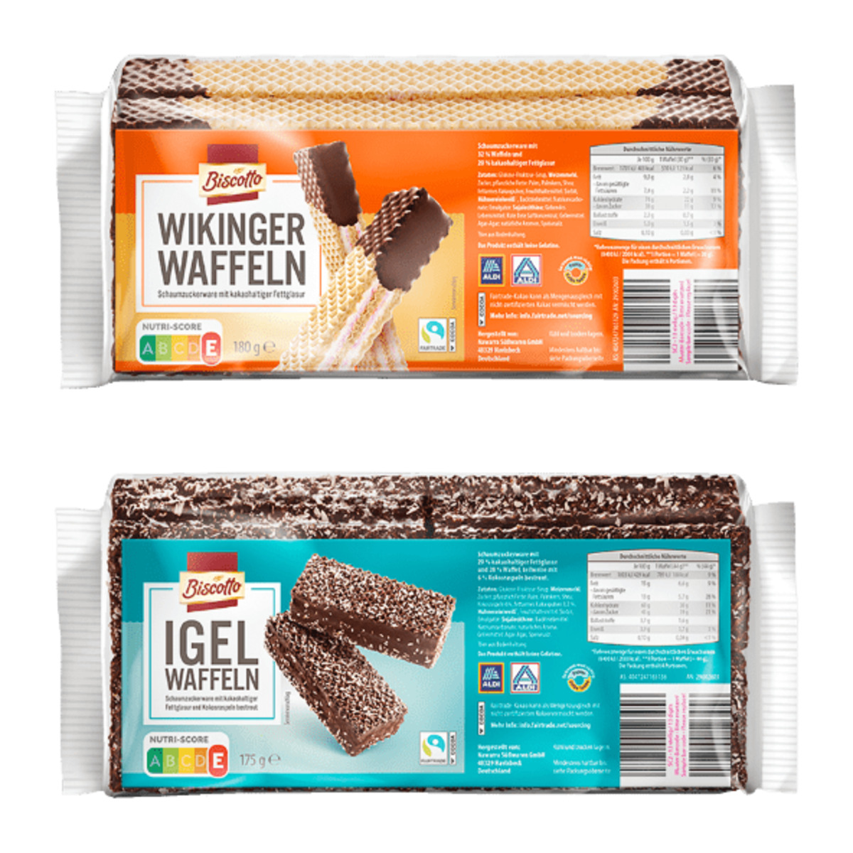 Bild 1 von BISCOTTO Waffeln