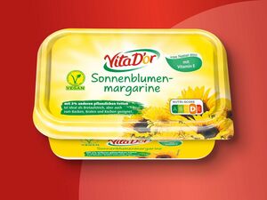 Vita D’or Sonnenblumenmargarine, 
         500 g