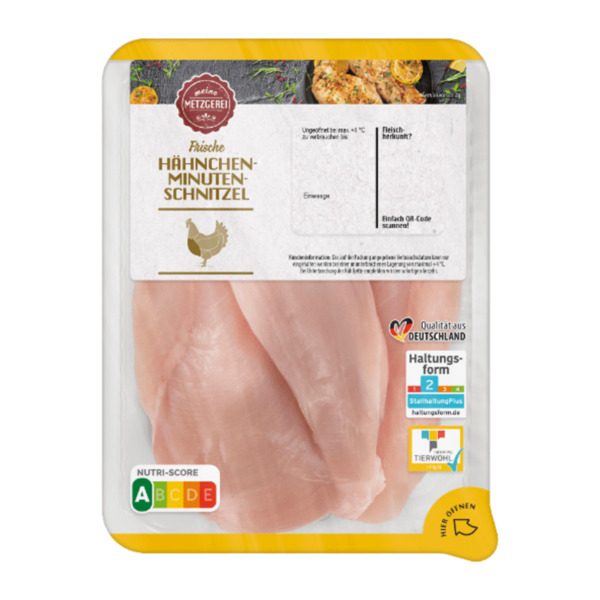 Bild 2 von MEINE METZGEREI Hähnchen-Minutenschnitzel