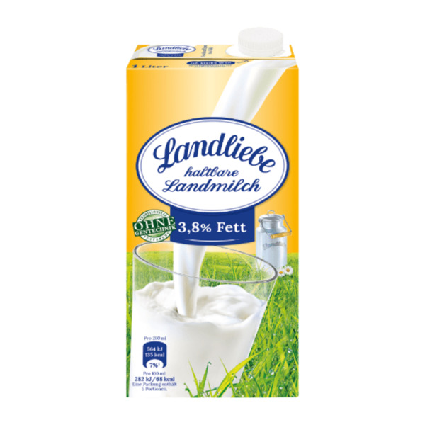 Bild 1 von LANDLIEBE Haltbare Landmilch 3,8 % Fett
